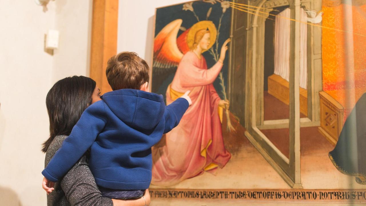 L'interno del Museo di Palazzo Pretorio