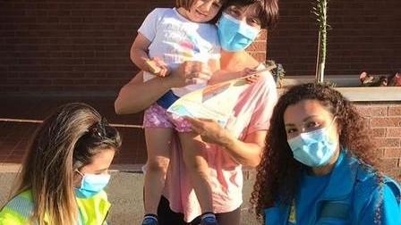 “Coloriamo il comune” volti sorridenti e raggi di sole nei disegni raccolti dai volontari