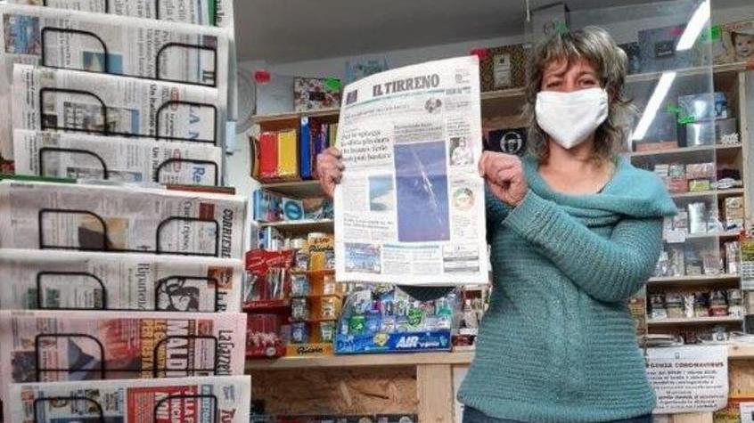 Luna, non soltanto un’edicolante ma anche un punto di riferimento