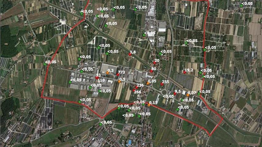 Dalla falda contaminata di Cantagrillo nessuna dispersione verso l’area di Pistoia