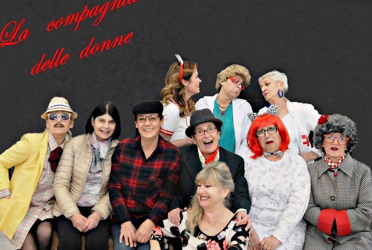 La “Compagnia delle donne” si prepara al debutto sul palco