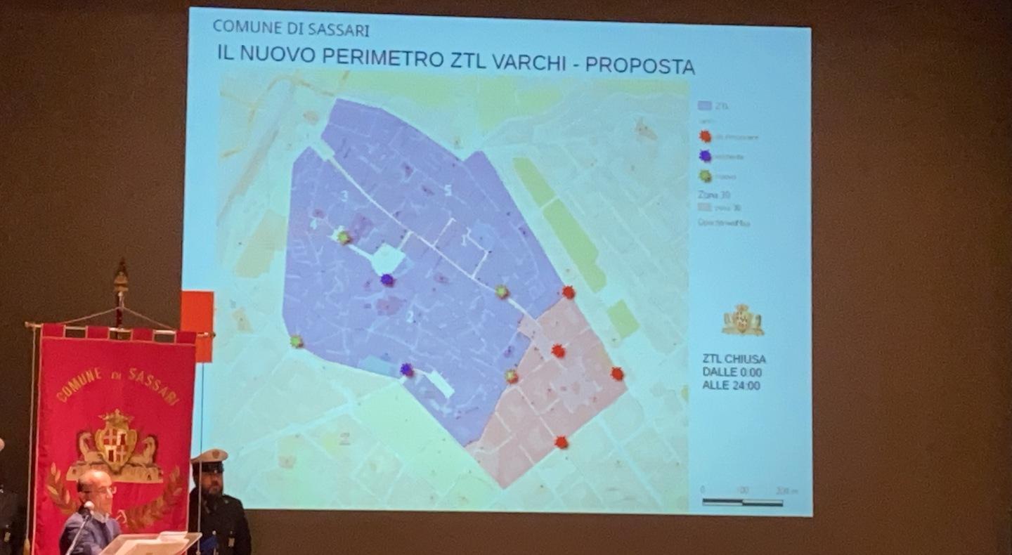 Sassari, via libera alla nuova Ztl: si parte entro l’estate 