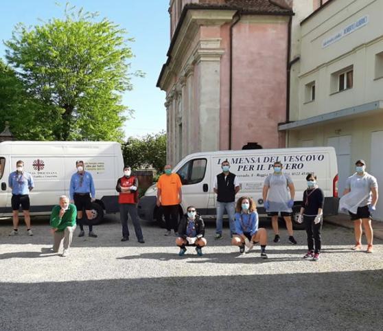 I Diavoli volontari della Caritas 