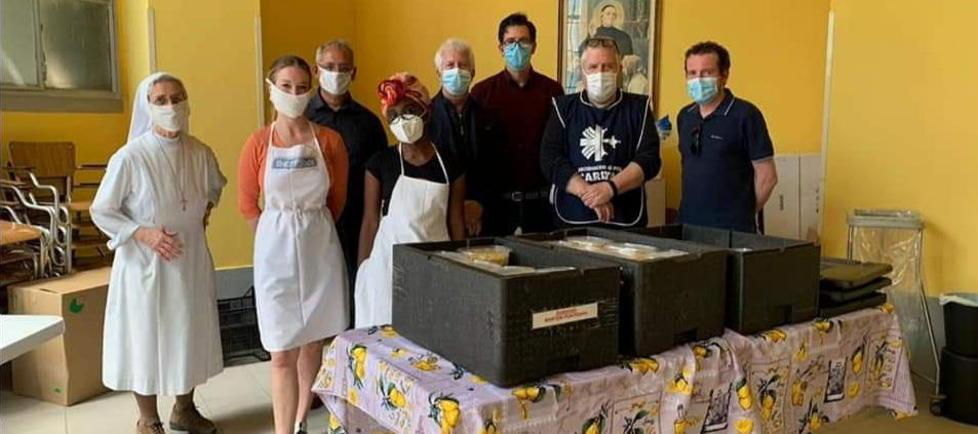 Altri cento pasti alla mensa della Caritas, stavolta grazie a “Anita Osteria”