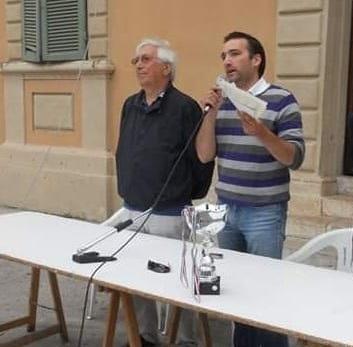 Sandro Sandroni (a sinistra) con Massimiliano Ghimenti