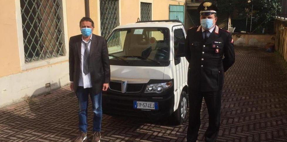 Ritrovato il Porter che era stato rubato al comune di Pescia 