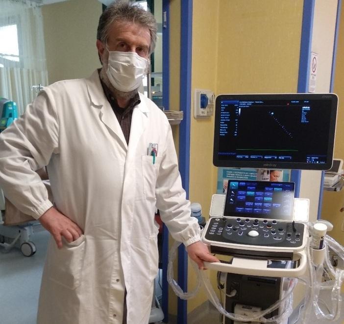 In regalo al pronto soccorso un super ecocardiografo 