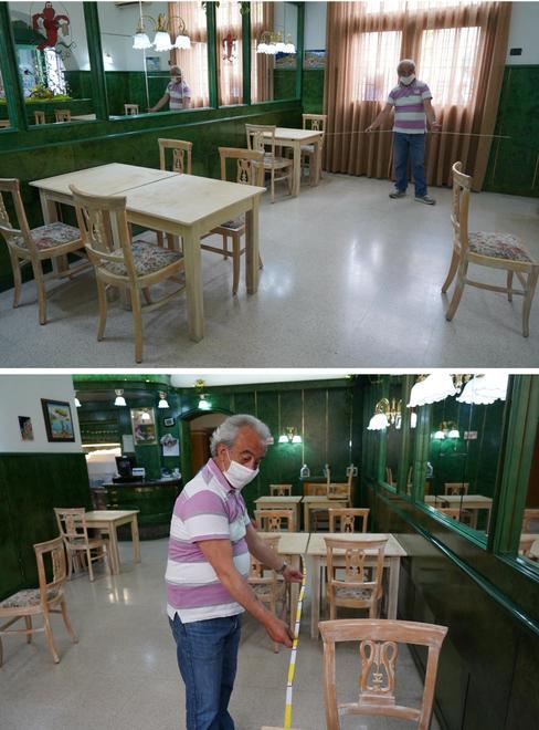 Tavoli distanziati di almeno due metri «Ma il plexiglass no» 