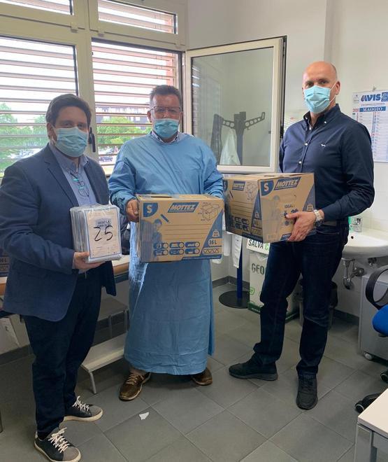 Donate 1.300 mascherine ai medici di famiglia