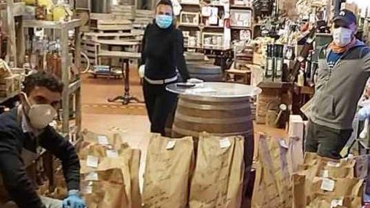 Consegne a domicilio collettive nelle frazioni per battere la crisi