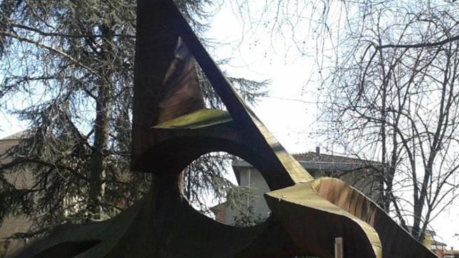 Parco della Resistenza L’opera della discordia messa in sicurezza