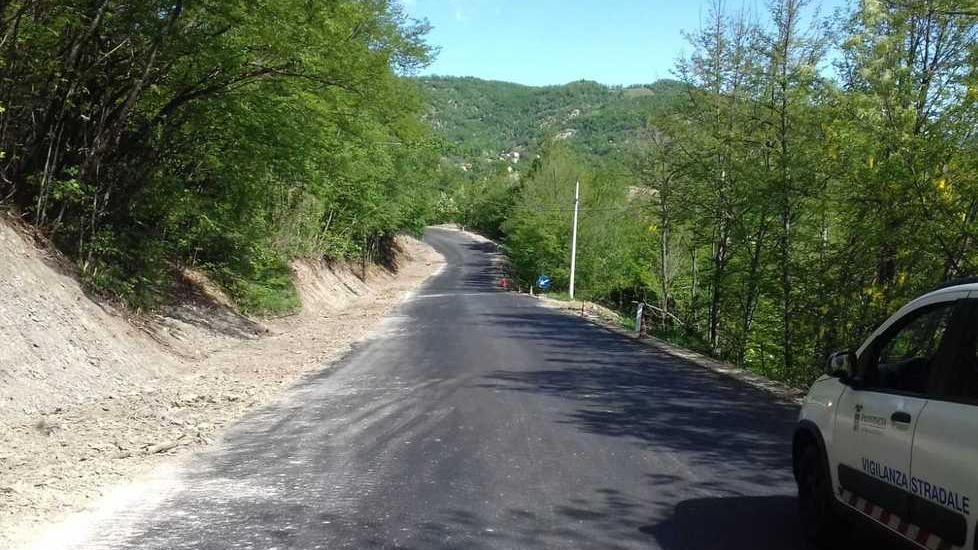 Sistemata la Sp9 franata Lavori al via a Brenzana