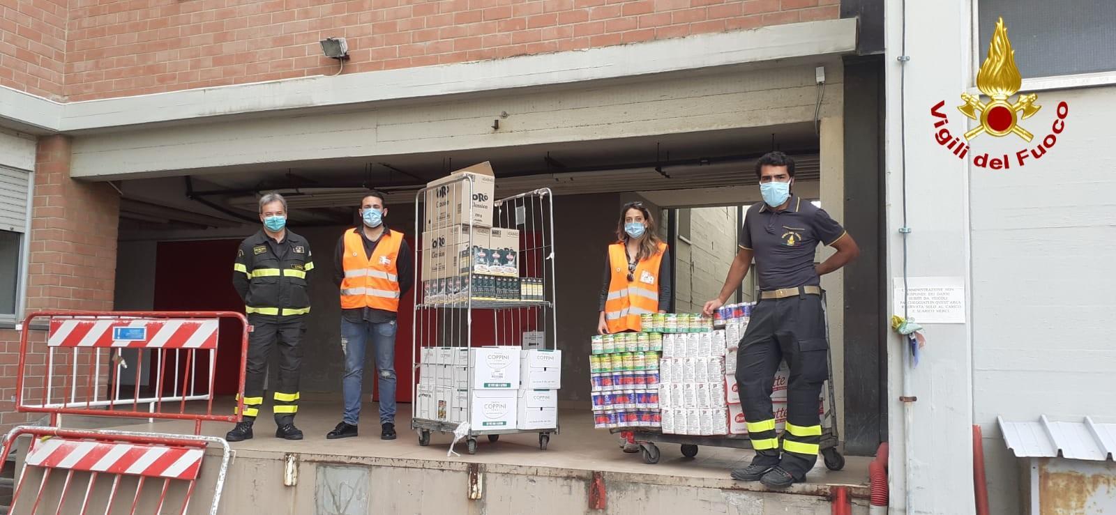 La consegna della donazione