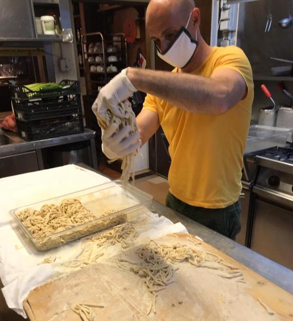 L’asporto è ecocompatibile per i tortelli al tartufo di Tullio
