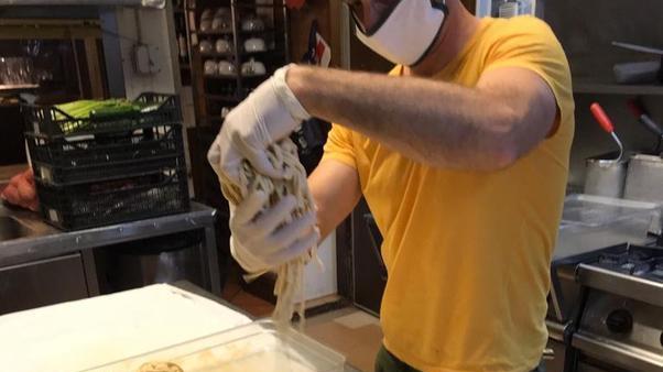 L’asporto è ecocompatibile per i tortelli al tartufo di Tullio