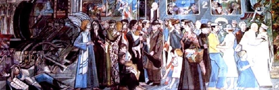 Il Treno della libertà compie 33 anni firmato da Schinasi “il ladro di muri” 