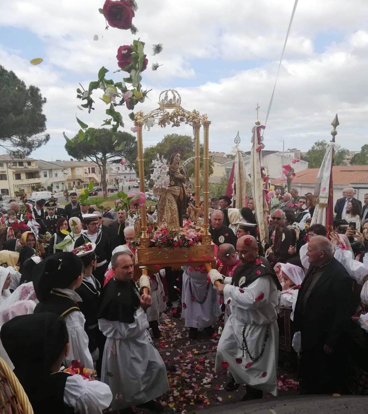 Oggi festa di Santa Giusta ma senza la comunità 
