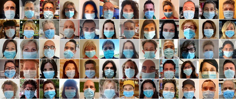 I commercianti ci mettono... la mascherina: «Noi ci siamo» 