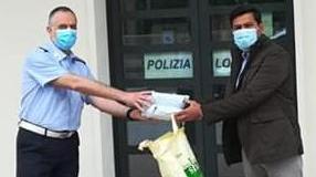 Mascherine per gli agenti