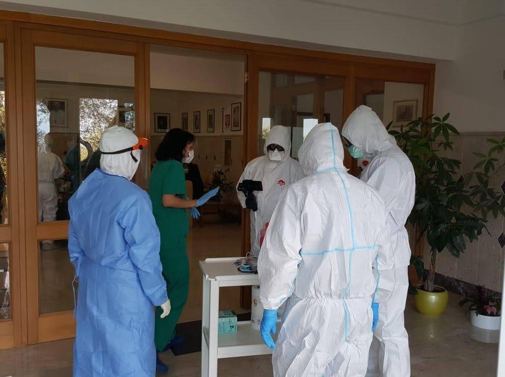 Nelle case di riposo e Rsa l’aiuto prezioso delle Uiat 