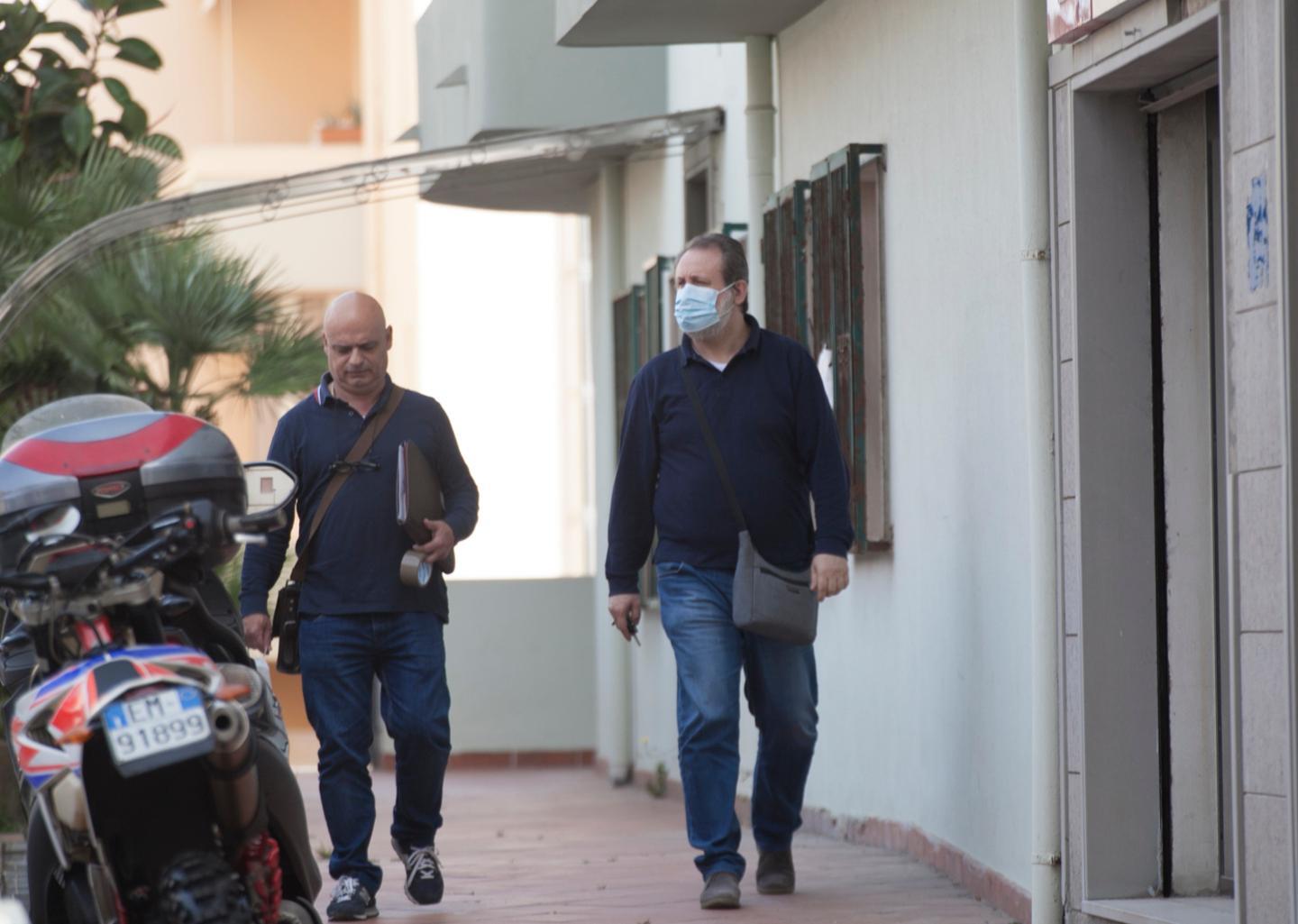 Un grafico in 3d della scena del delitto 