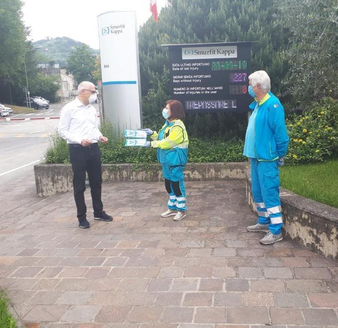Dalla Smurfit Kappa donazioni a chi lotta contro il coronavirus