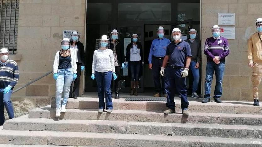 L’azienda Tosti regala 15 visiere all’Unione Comuni