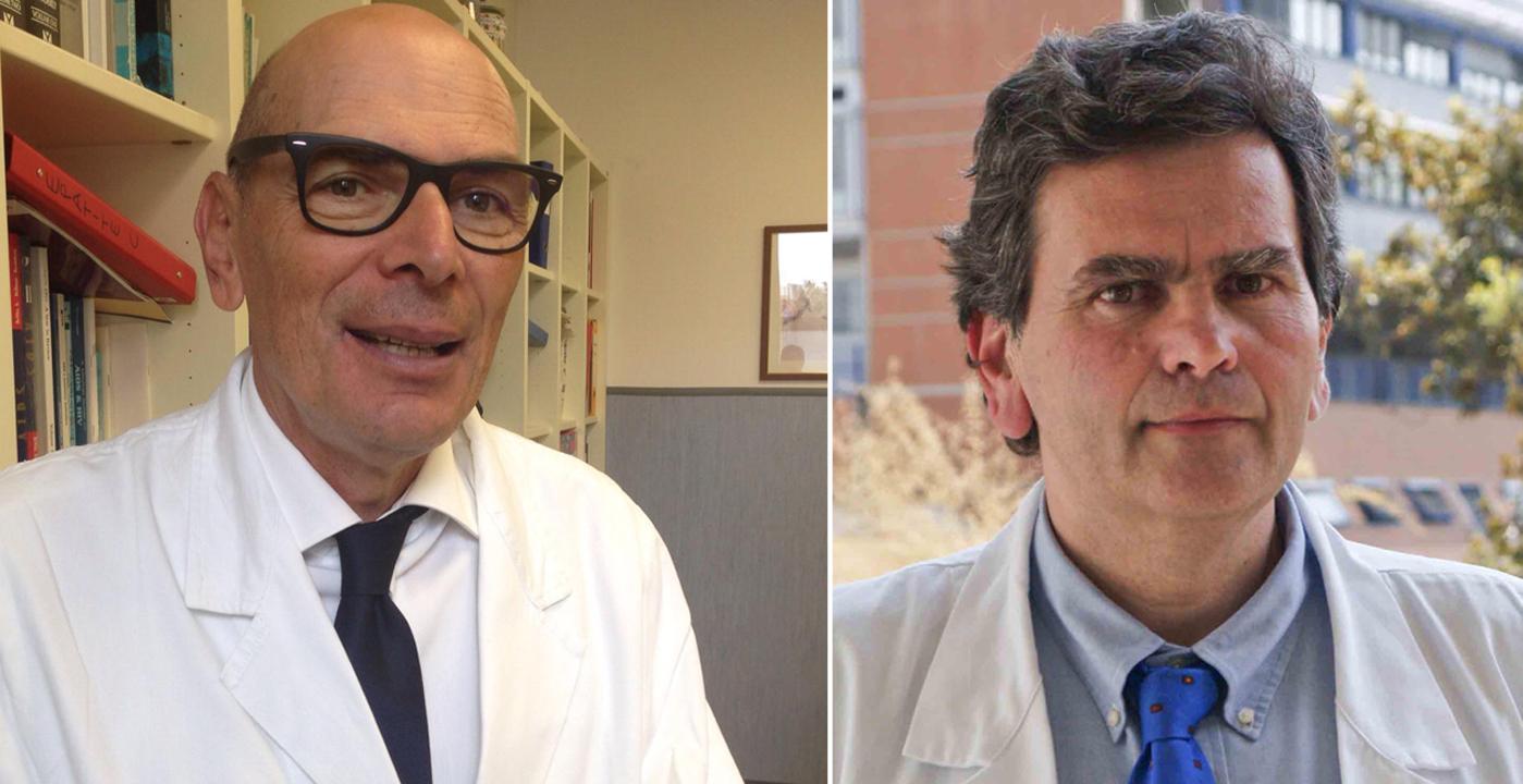 i primari Menichetti (a sinistra) e Panichi