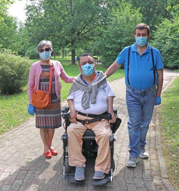 Ferrara, un'area per disabili nel verde di via Canapa