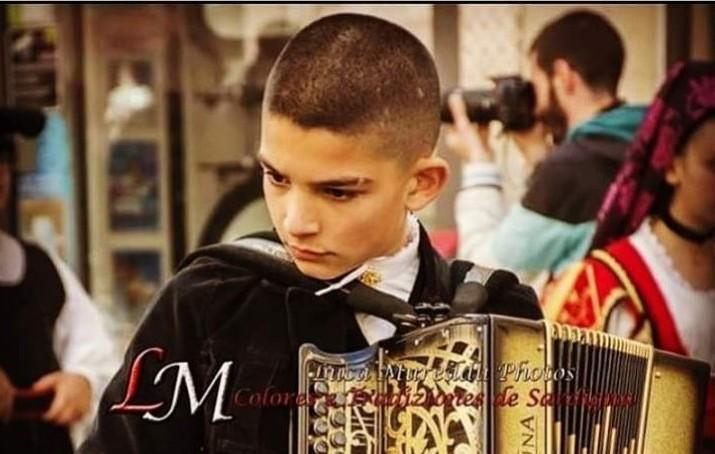 Graziano Picoi, la star della fisarmonica ha 13 anni 