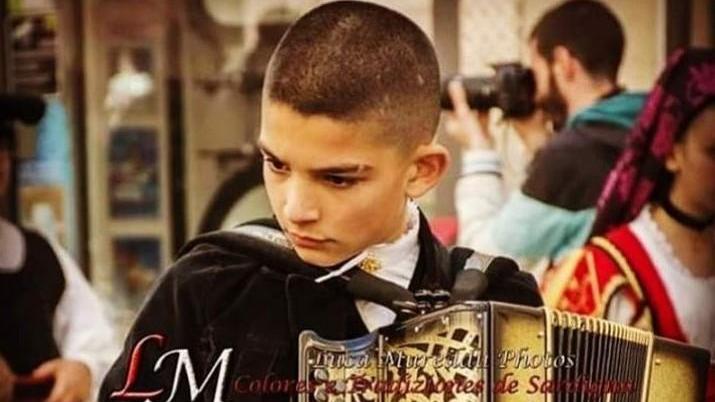 Graziano Picoi, la star della fisarmonica ha 13 anni 