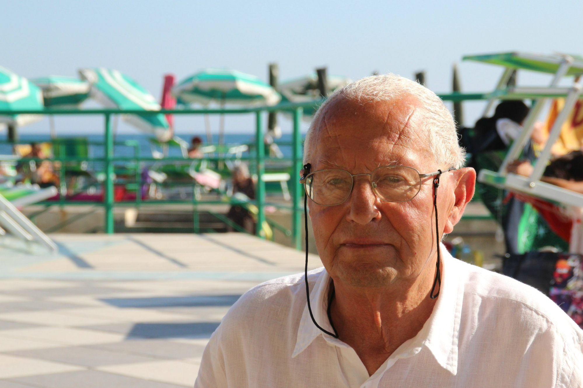 Giorgio Bonaventura, titolare dei bagni Pancaldi Acquaviva