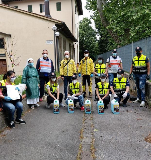 Aiuti alimentari a nove famiglie da Ramunion 