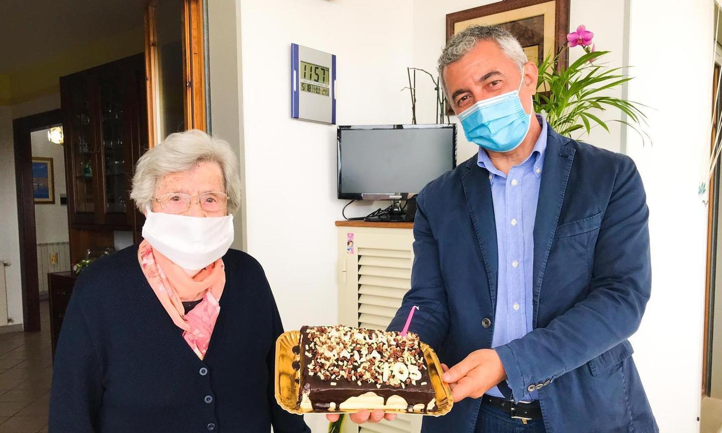 Maria Sechi ha festeggiato 105 anni