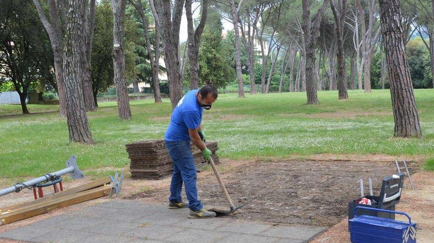 Villone Puccini, a Pistoia via ai lavori per le aree giochi e fitness