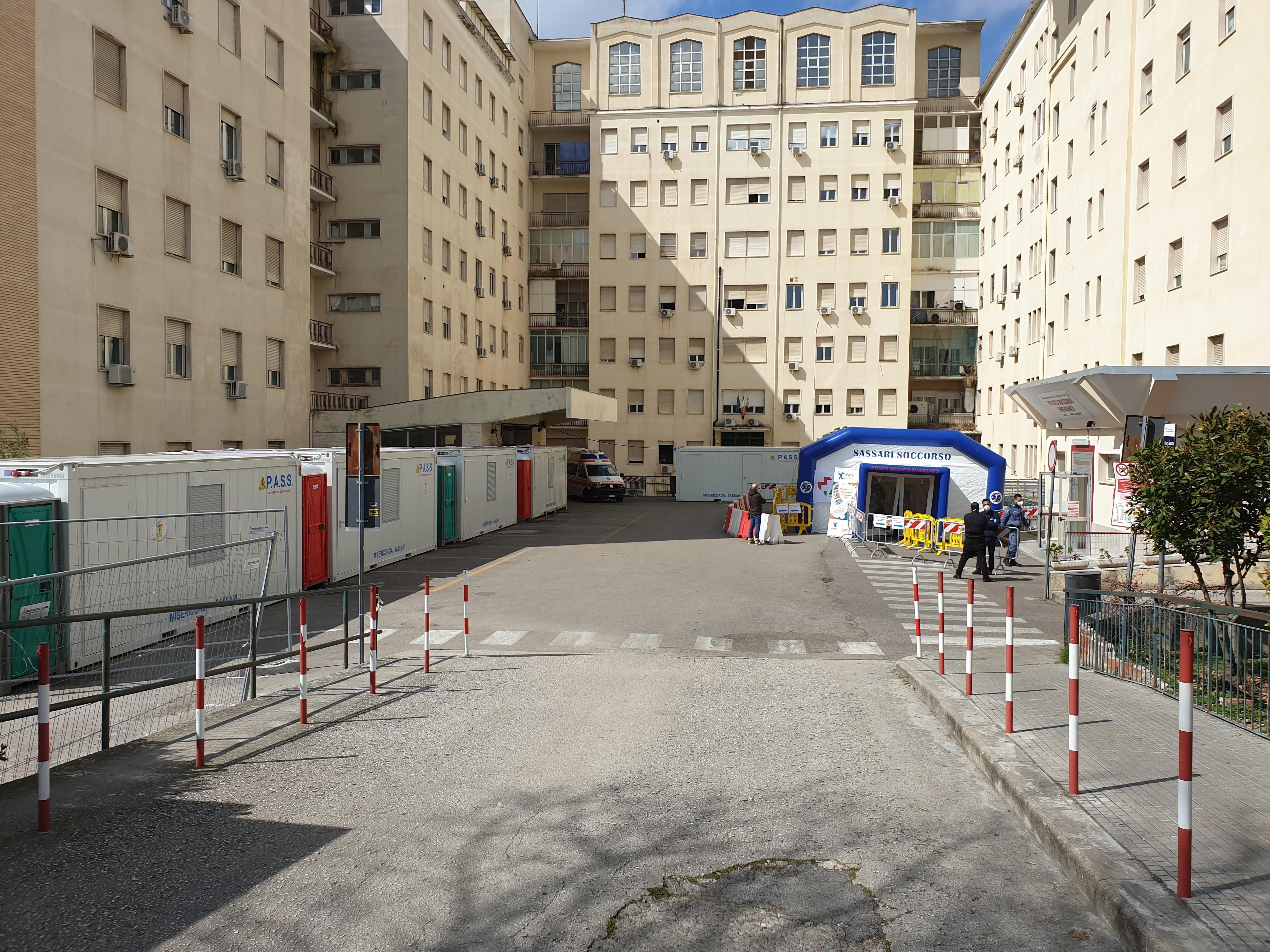 Coronavirus a Sassari, algoritmo anti-Covid al Pronto soccorso