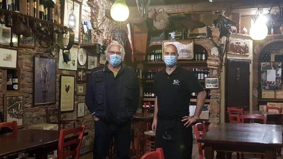Prima cena da Romolo «Emozionato come per l’inaugurazione»