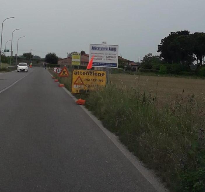 Partito il cantiere stradale per l’asfalto sulla Vicarese 