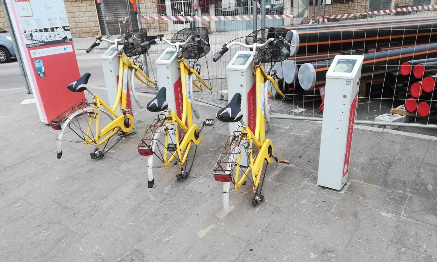 Bike sharing preda dei vandali
