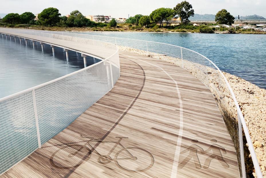 Il cantiere sul lungomare di Olbia rischia la quarantena 