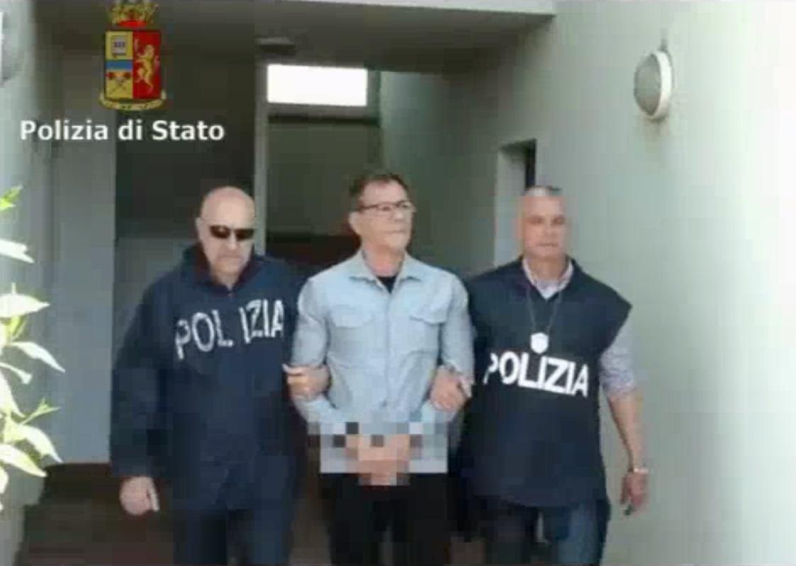 L'arresto di Concetto Bonaccorsi nell'aprile 2017 a Massa e Cozzile
