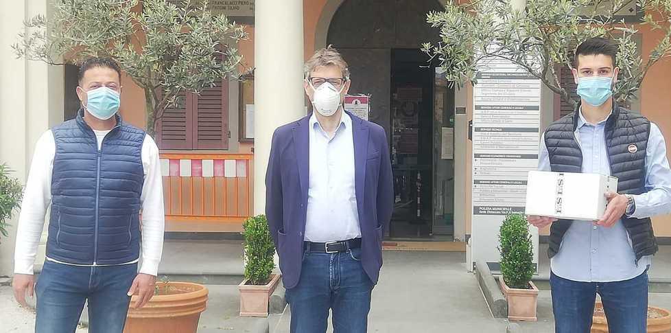 Donato al Comune un termoscanner a raggi infrarossi 
