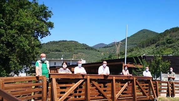 Pronto il nuovo ponte green e senza barriere nel cuore de La Gabella