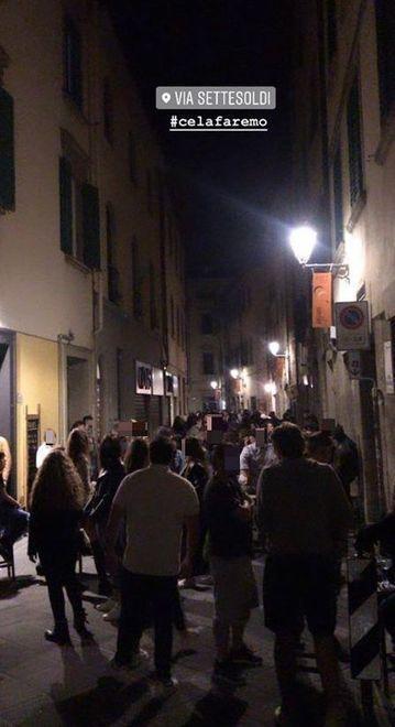Via Settesoldi, vicini vicini