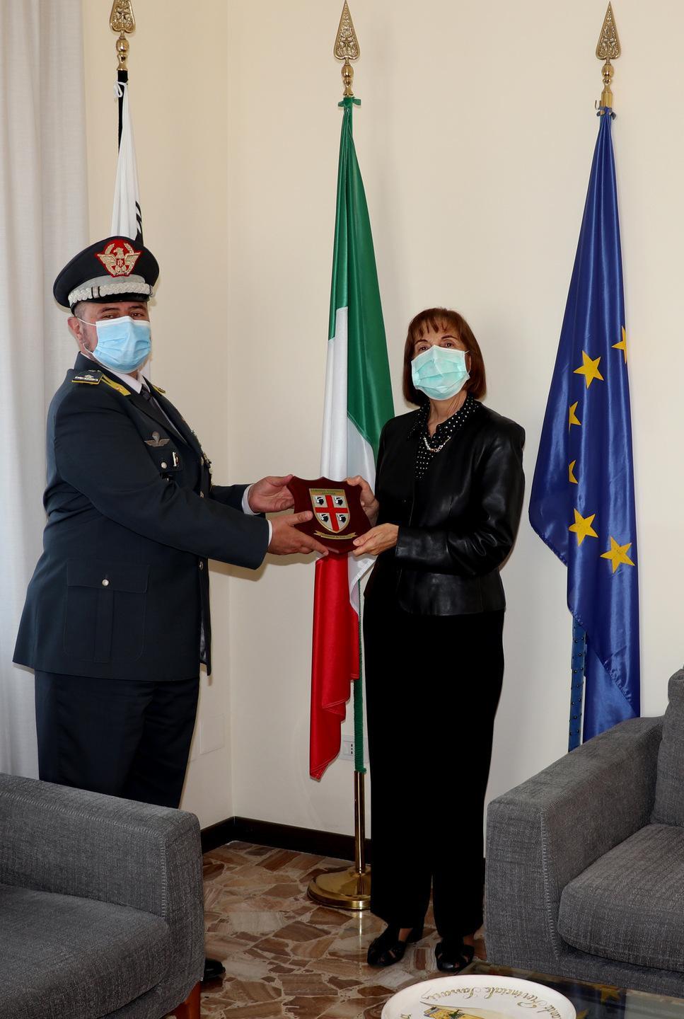 La prefetta Di Ruocco incontra i finanzieri 