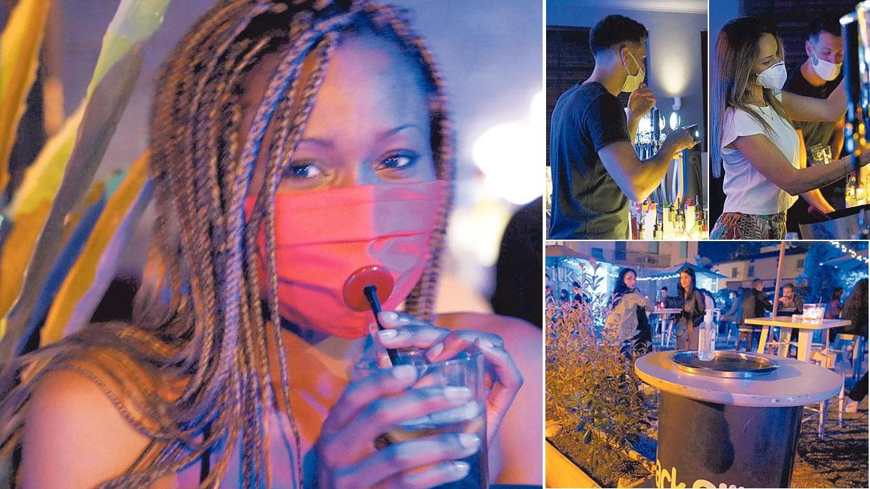 Black Silk riapertura con la speciale mascherina “DrinkSafe”