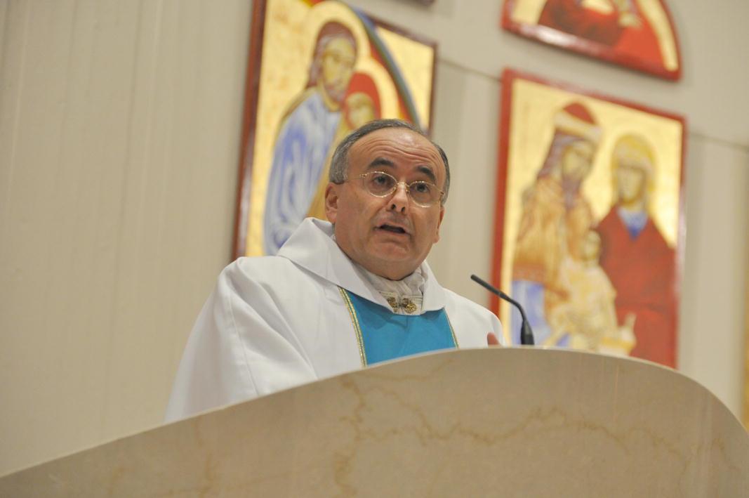 Don Marco Fabbri, arciprete della parrocchia del Duomo di Cecina (Foto Falorni/Silvi)
