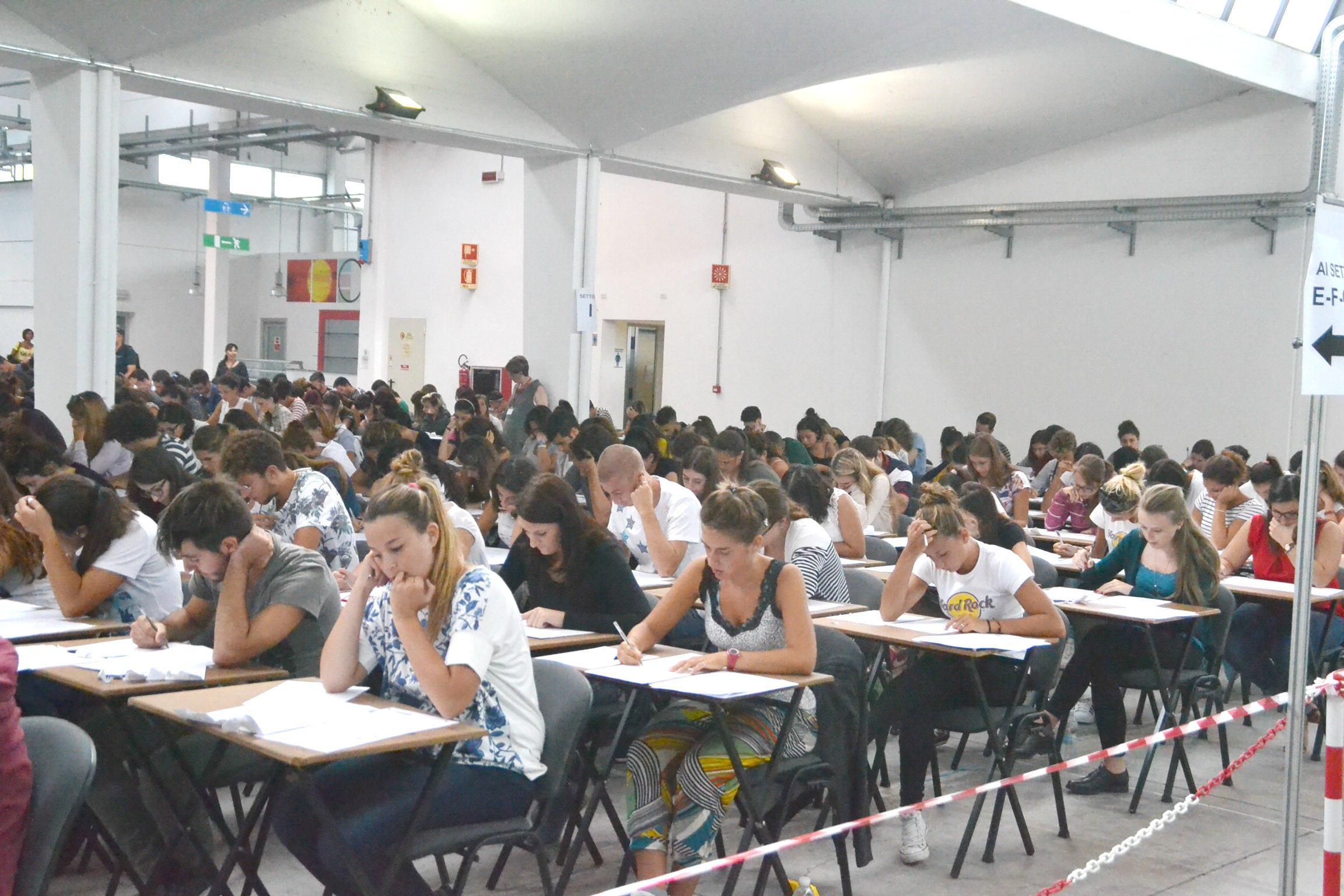 Le prove di ammissione ai corsi universitari a pisa (archivio)
