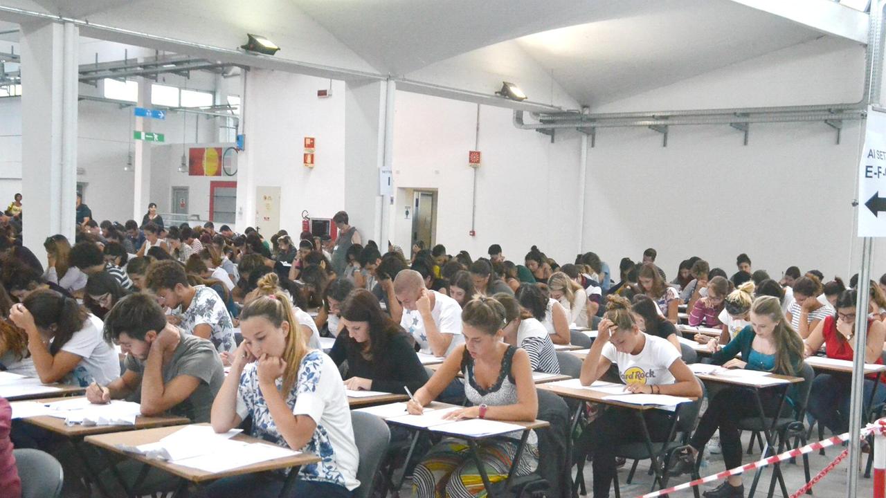 Le prove di ammissione ai corsi universitari a pisa (archivio)