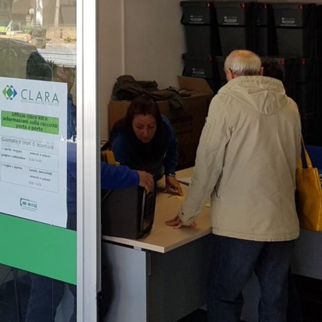 Riapertura graduale per gli uffici di Clara Si comincia lunedì